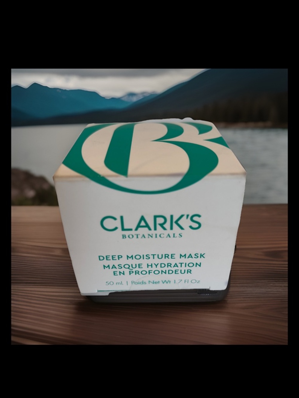 Clark's Botanicals Deep Moisture Mask — White & Teal